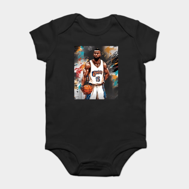 basketball kit Baby Bodysuit by animegirlnft